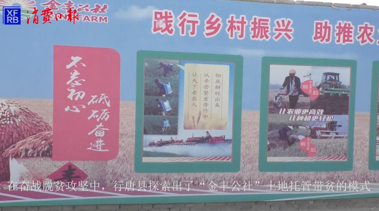 脱贫攻坚 | 行唐县 “ 金丰公社 ” 模式助力脱贫攻坚战,