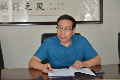 图为：开封市司法局党委委员、副局长乔长永参加会议并提出具体工作要求。.JPG