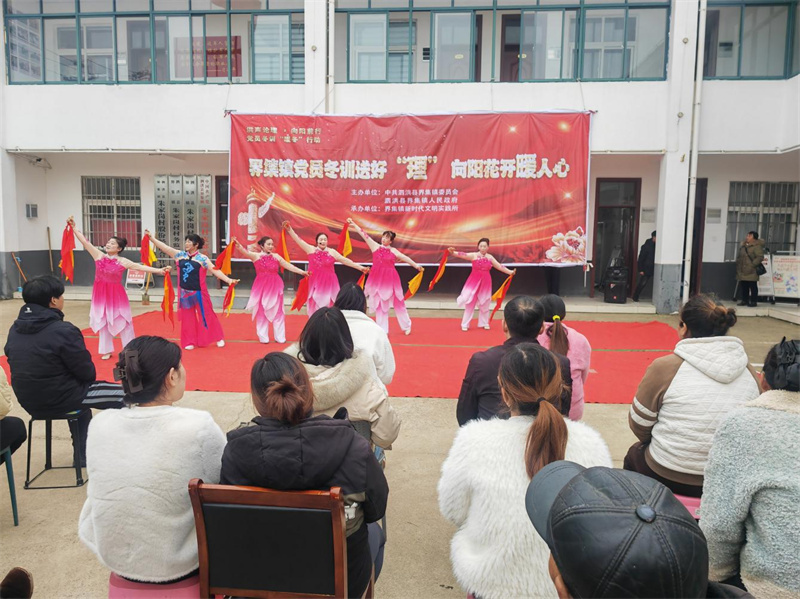 江苏泗洪界集镇三聚焦三提升推动党员冬训工作务实有效